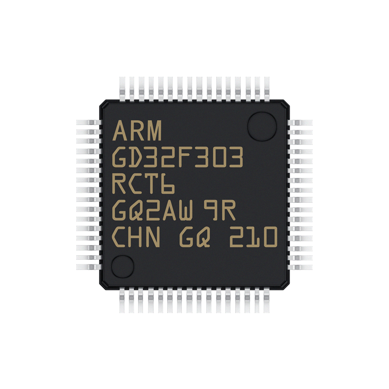 原装GD32F303RCT6 LQFP-64 ARM Cortex-M4 32位微控制器-MCU芯片