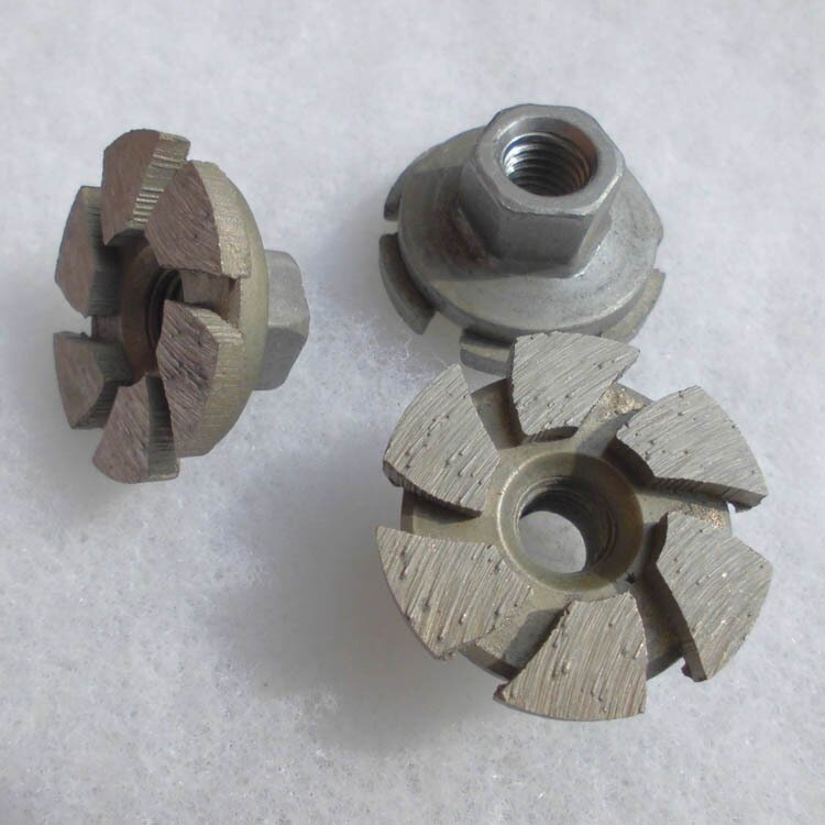 35mm烧结金刚石小碗磨 角磨机配套小磨片 鹅卵石花盆制作打磨清底