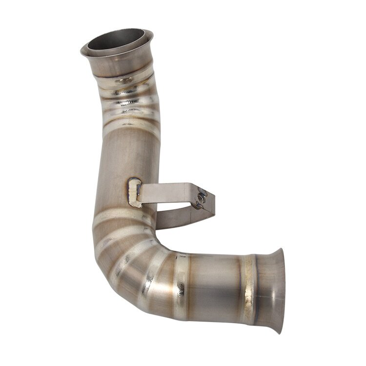 适用摩托车KTM DUKE790 890ADV改装中段排气管去回压包去消音中鼓