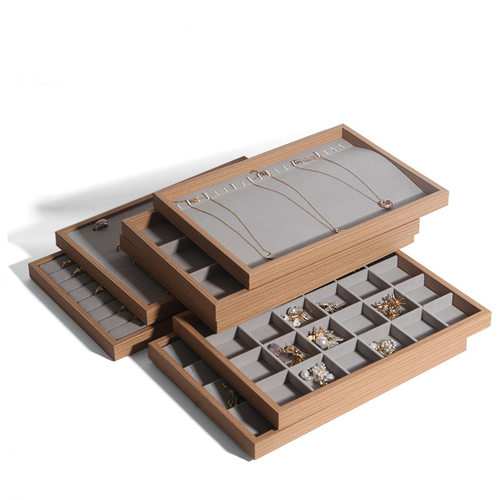 梨花木纹首饰盘饰品托盘首饰托盘