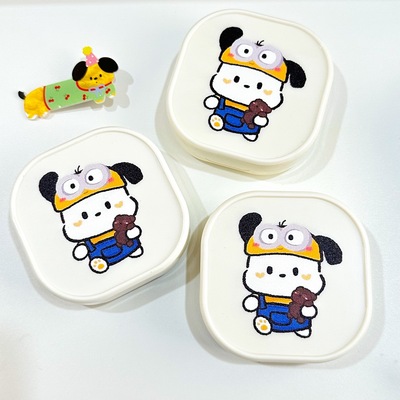 带镜子隐形牙套保持器收纳盒