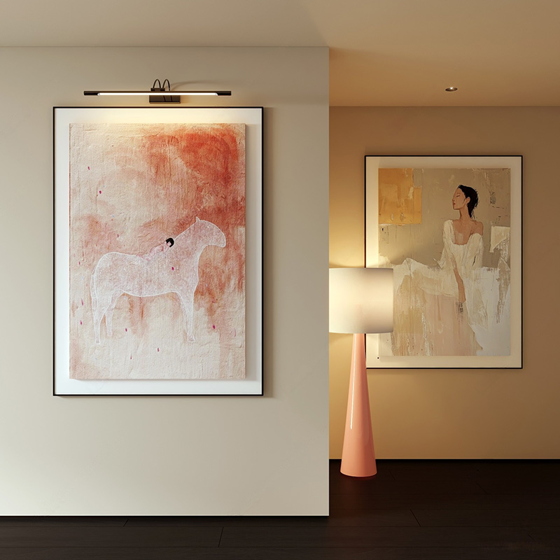 法式中古风挂画意式极简软装小众艺术高级感客厅装饰画玄关轻奢风