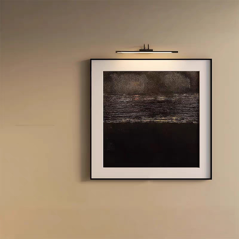 彩色波洛克线条创意客厅背景墙装饰画方形现代简约酒店民宿壁挂画