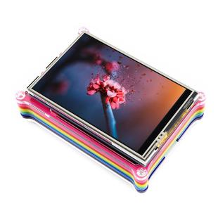 LCD液晶屏 3.5寸480×320电阻触摸屏 高速SPI信号 树莓派4代 微雪