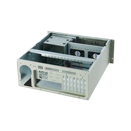 4U工控机箱机架式仿研华610L7槽14槽ATX主板服务器工业计算机