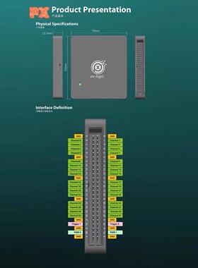 USB3.0 PX Logic 32超高速逻辑分析仪1G采样 带USB-Type3.0数据线