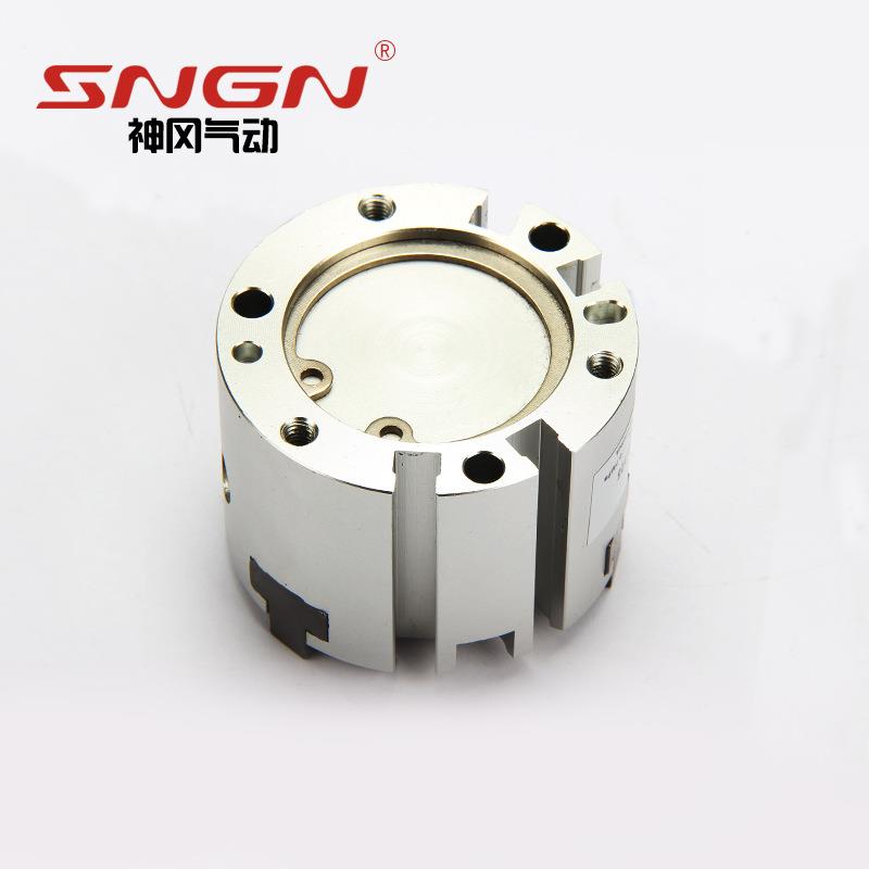 手指气缸系列 MHS3 16-125 三爪滑动导轨气缸