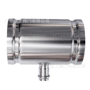 304/316不锈钢沟槽转卡压三通接头 沟槽卡压异径三通管件配件