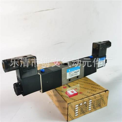 三位五通电控换向阀Q35D2C-L8电磁阀DC24V AC220V