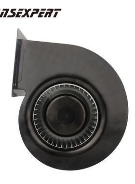 DC大风量排风排气吸油烟直流风扇 133mm前向单进风蜗壳离心风机