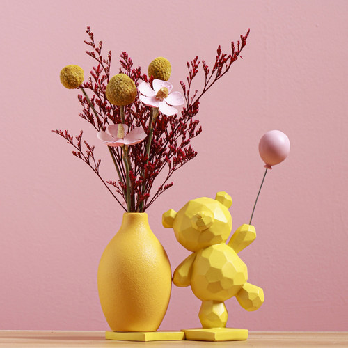 小熊花瓶价格 小熊花瓶图片 星期三