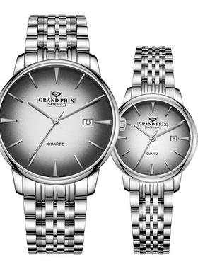 格林瑞士进口正品潮流防水石英手表女休闲商务简约情侣对表88282