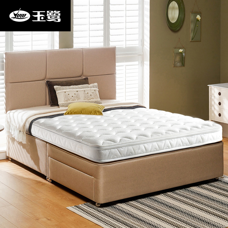 玉鹭棕垫床垫硬棕偏硬定做1.5米1.8米儿童乳胶天然椰棕床垫经济型