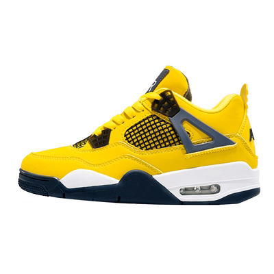 官方旗舰店aj4电母春季男鞋官网正品篮球高帮鞋黄乔4运动鞋子女潮