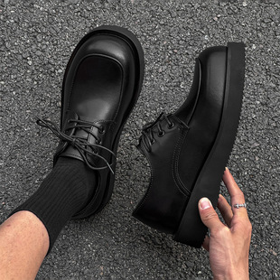 【轻奢品质】大头德比鞋男女款商务皮鞋厚底休闲工装鞋通勤英伦风