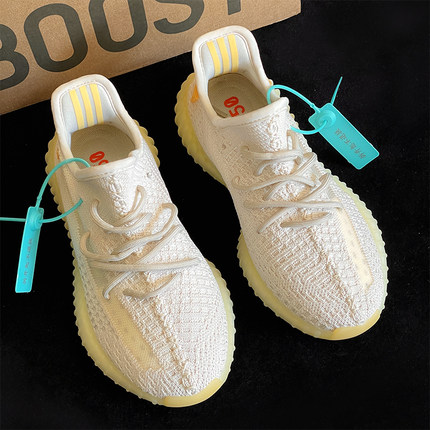 奢椰子鞋350小雏菊男鞋莆田旗舰店夏季运动女款OG YEEZY休闲鞋子