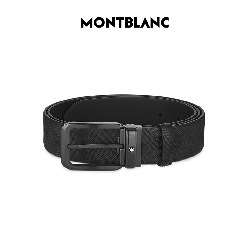 Montblanc/万宝龙男士腰带针扣皮质商务皮带男士礼物牛皮