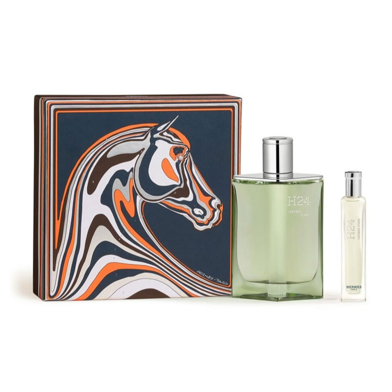 Hermes/爱马仕律动二十四浓香限定套装H24浓香水 绿叶芳香调