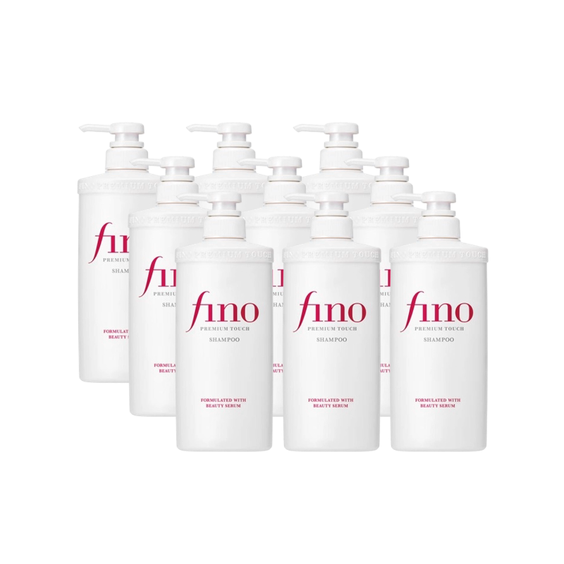 fino透润洗发露550ml*9瓶 今晚0点抢 最低到手2444元