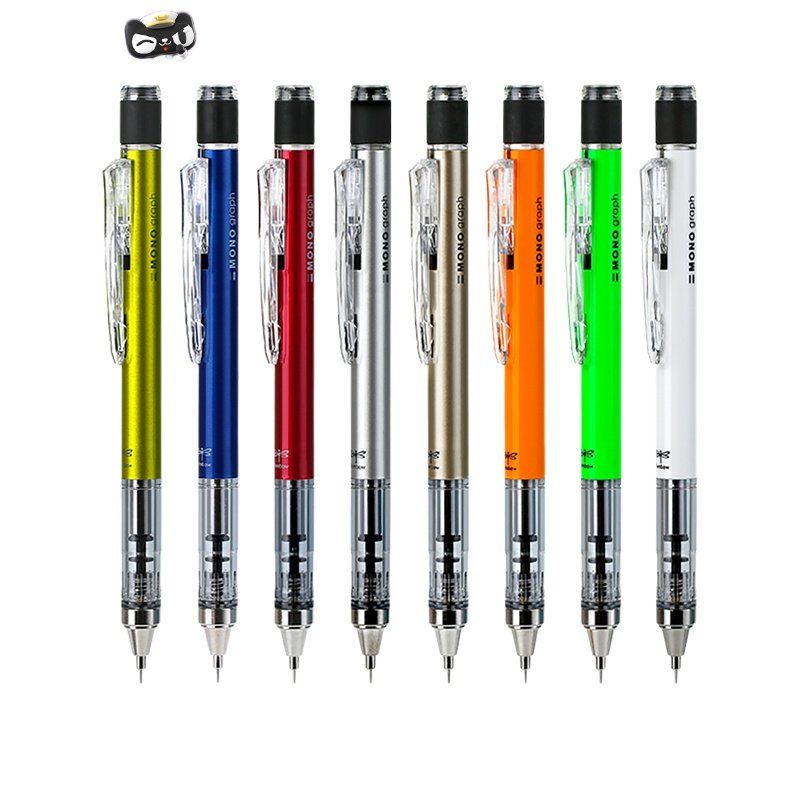 日本tombow蜻蜓mono自动铅笔金属0.5摇摇笔小学生全自动绘图绘画活动铅带橡皮素描不断铅DPA-132A,文具电教/文化用品/商务用品,铅笔/自动铅笔,淘宝优惠券,粉丝福利购,淘宝优惠卷