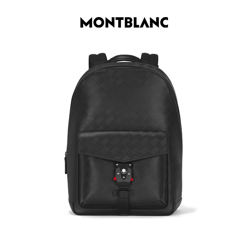 Montblanc/万宝龙男包双肩包风尚3.0系列M扣大容量背包牛皮