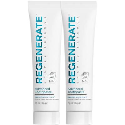 【自营】Regenerate法国进口牙膏 修复牙釉质 清新口气 75ml*2支