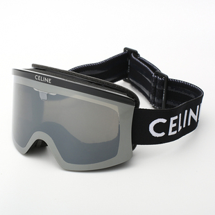 CELINE赛琳滑雪镜女冬季 滑雪CL40302U防风防雾护目墨镜男