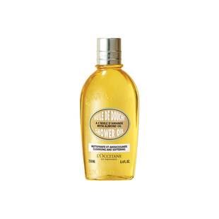 欧舒丹甜扁桃油沐浴露沐浴油250ml 滋润清洁抗氧化 5保湿