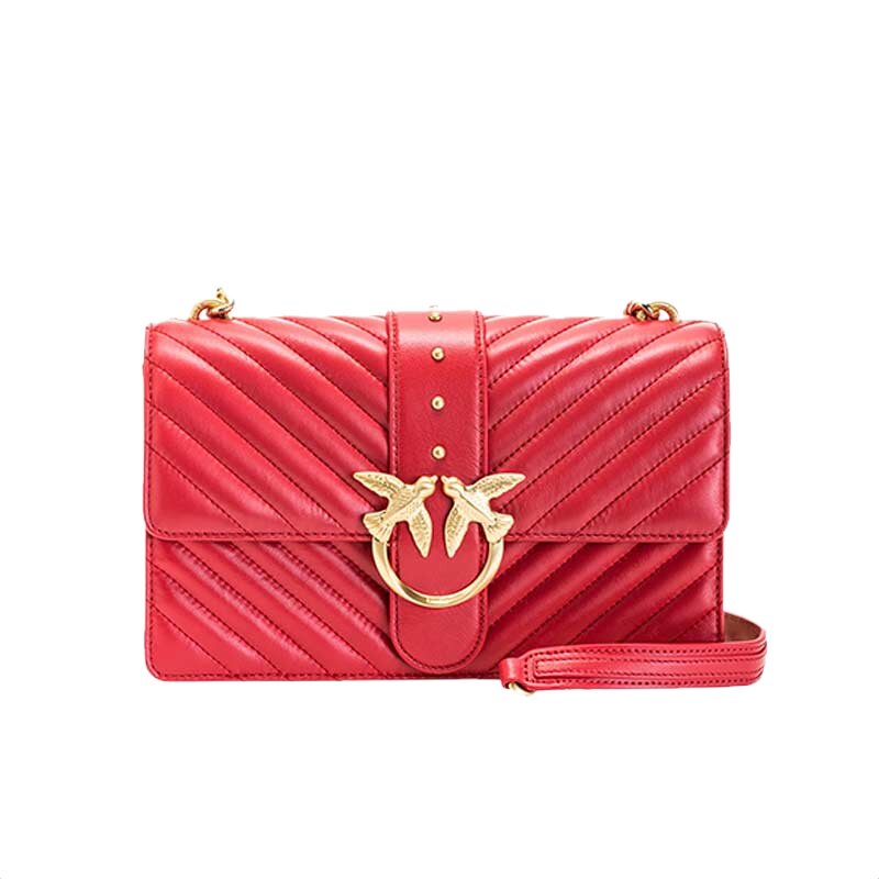 【自营】pinko时尚新款百搭单肩斜挎包 (清仓无原盒介意慎拍)