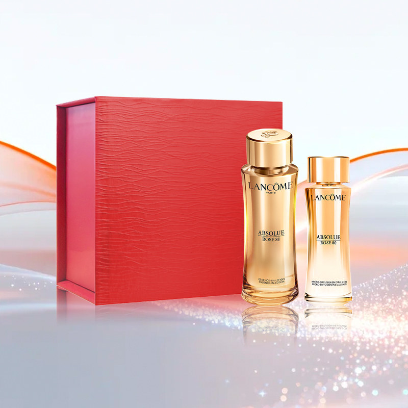 Lancome/兰蔻菁纯护肤套装菁纯水乳护肤礼盒【送礼礼物】