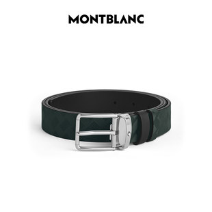 Montblanc/万宝龙男士30mm针扣皮质简约腰带皮带男士礼物