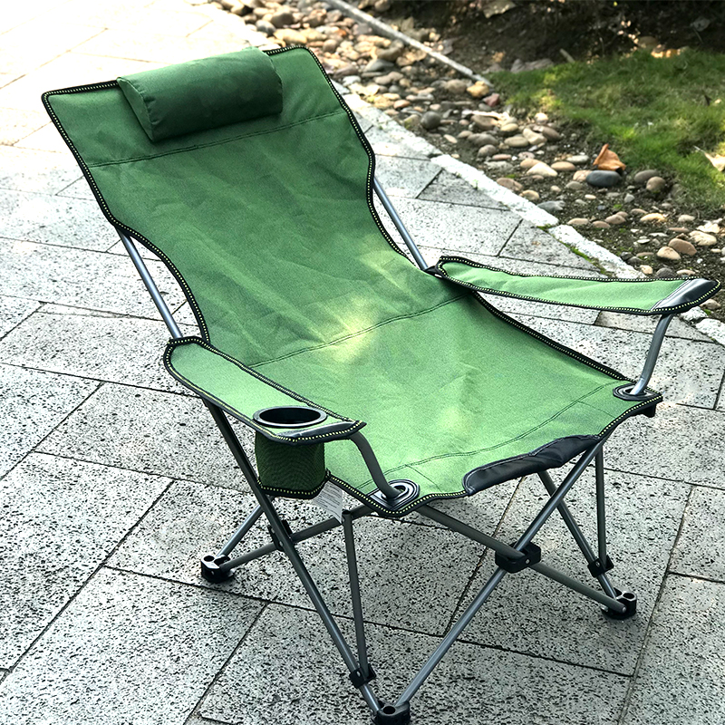 户外折叠椅便携式超轻钓鱼椅坐躺两用躺椅办公室午休午睡床沙滩椅