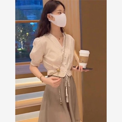 2025夏季爆款两件套今年流行裙子