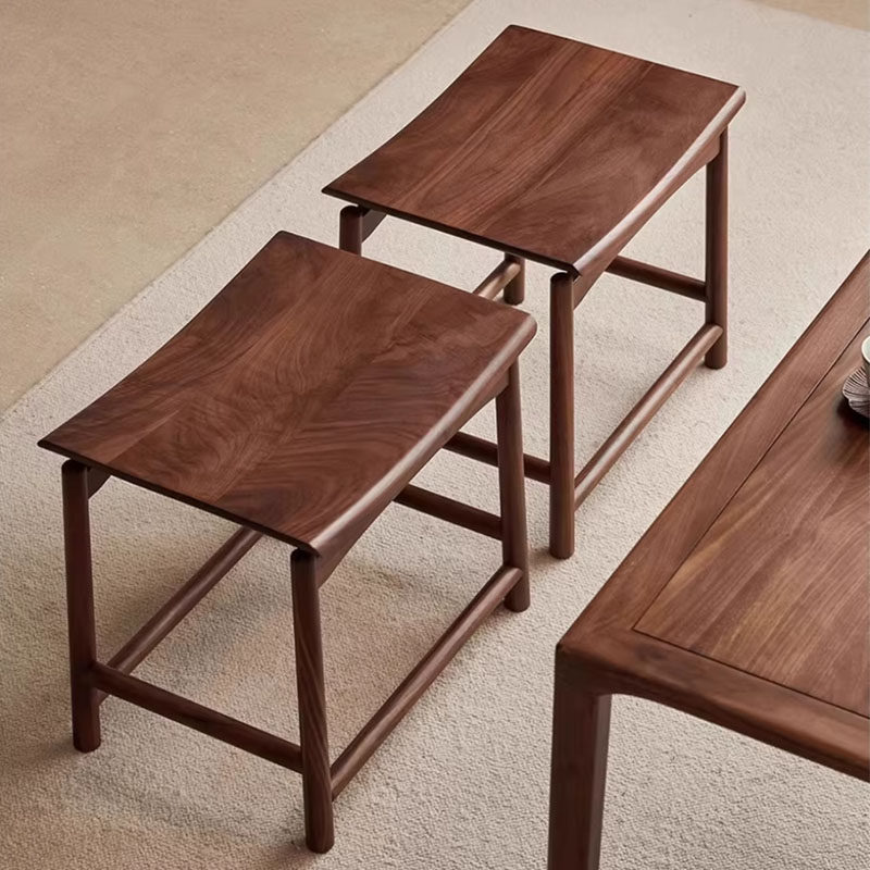 进口FAS级橡胶木凳子元宝凳化妆凳换鞋凳家用板凳餐凳茶几马鞍凳,住宅家具,梳妆凳,淘宝优惠券,粉丝福利购,淘宝优惠卷