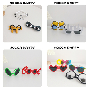 饰 生日眼镜搞怪眼镜男生情侣拍照成人派对气氛道具创意装 新款 个性