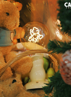 CALEX原创真爱降临 天使熊宝灯可爱丘比特氛围灯创意圣诞生日礼物