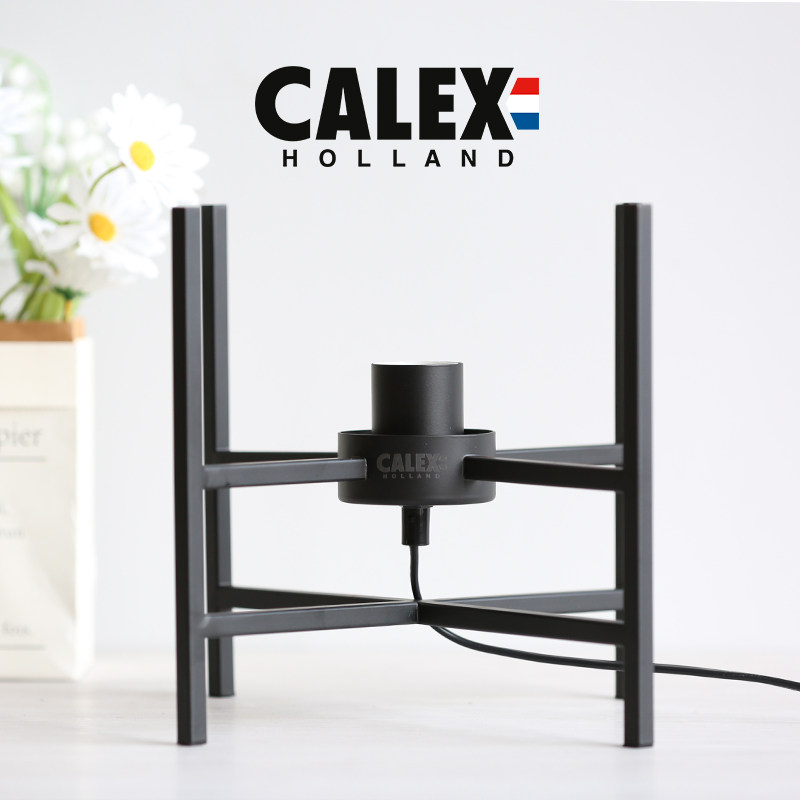 荷兰CALEX铁制灯座工业风简约氛围装饰E27螺口家用台灯