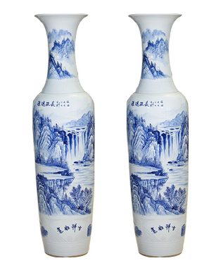 昂瓷简约陶瓷景德镇客厅玄关店面
