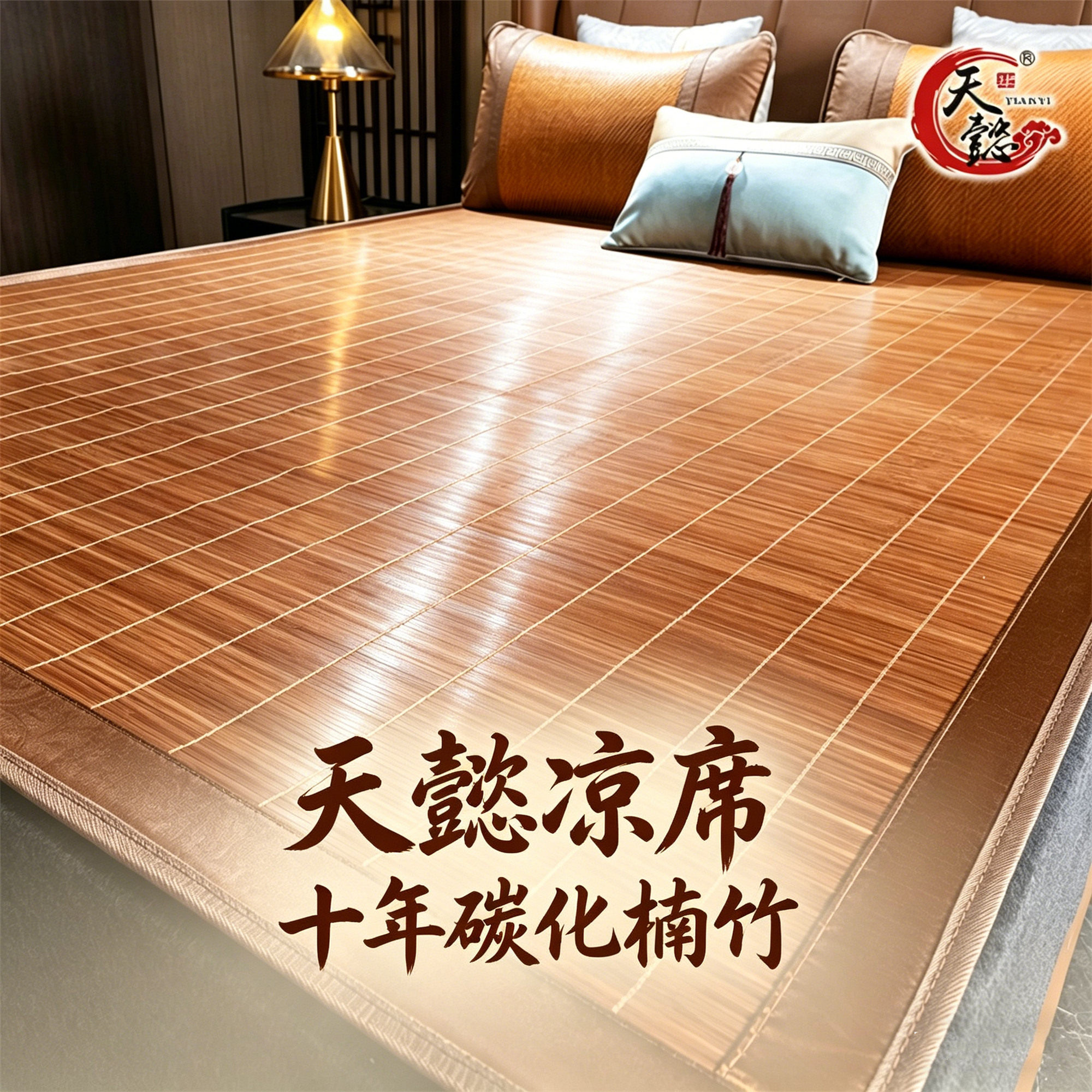天懿竹藤双面尺寸定制直筒席