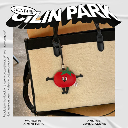 CILINPARK体操小番茄pu挂件可爱玩偶匙扣挂饰可爱礼物节日