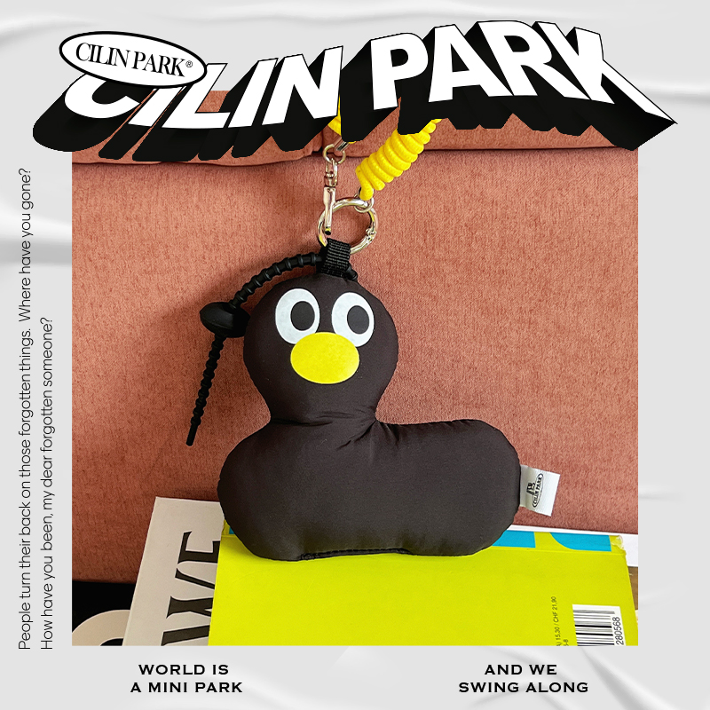 黑色钥匙扣礼物挂饰CILINPARK