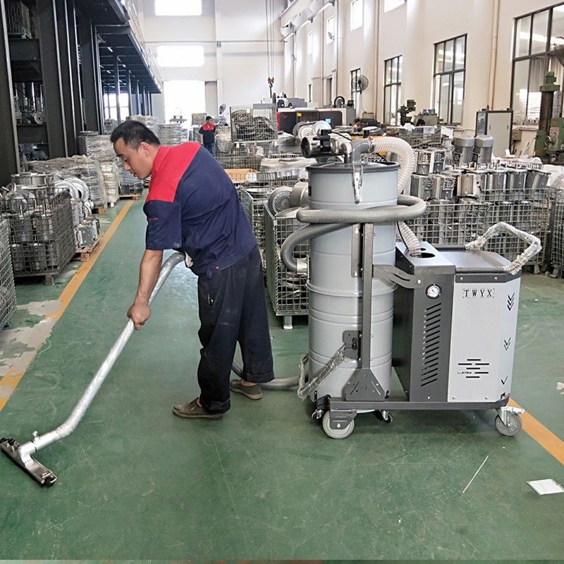 工业吸尘器车间大功率工业铁粉粉尘吸尘器 铸造厂清洁专用吸尘器