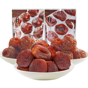 膳源泽自然半干金杏干天然果干杏脯自然无核空心山楂休闲大包零食