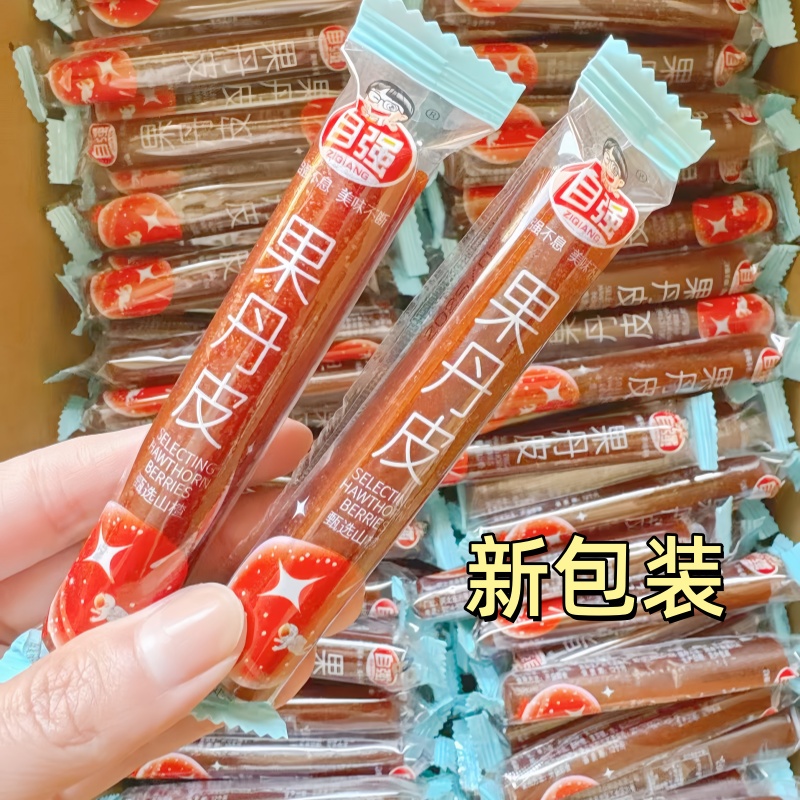 山楂卷果丹皮自强承德蜜饯