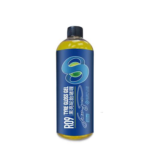 500ml黑亮轮胎啫喱 快干不沾灰、高亮度、高泼水时效20-30天