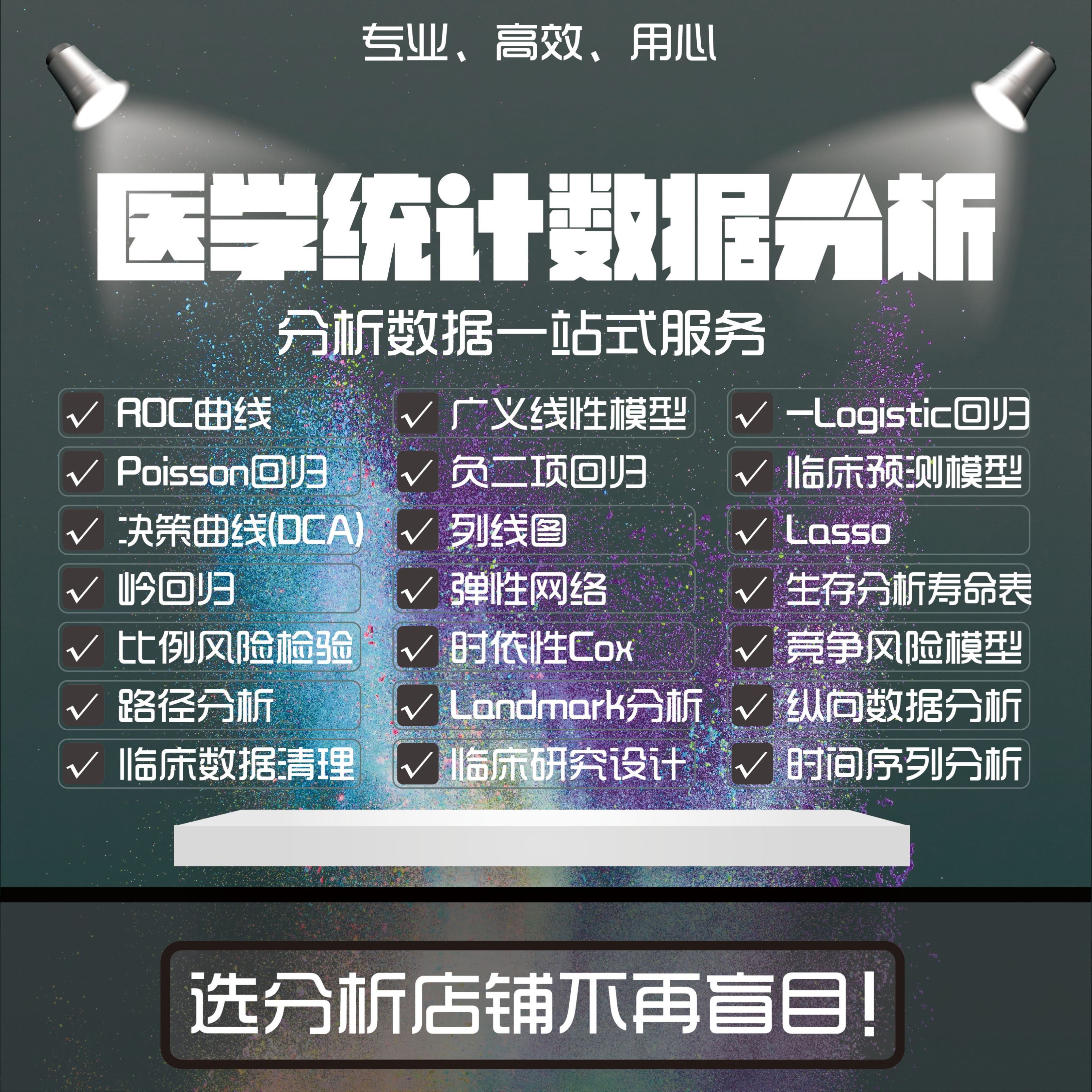 SPSS医学统计分析/组轨迹模型/纵向数据分析/结构方程模型/R/SAS