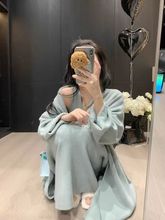 法式气质斜肩背心打底裙针织开衫两件套女2025秋冬高级感毛衣套装