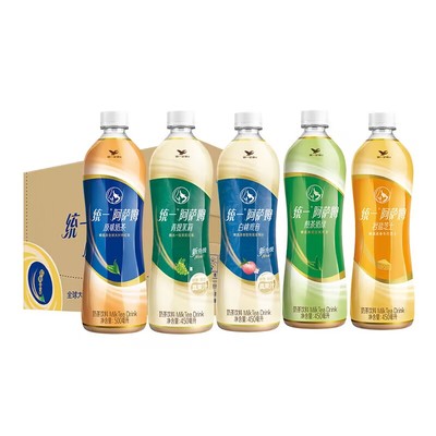 统一阿萨姆奶茶15瓶整箱装原味奶茶多省包邮特价批发奶茶饮料