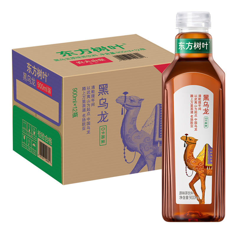 东方树叶黑乌龙无糖茶饮料