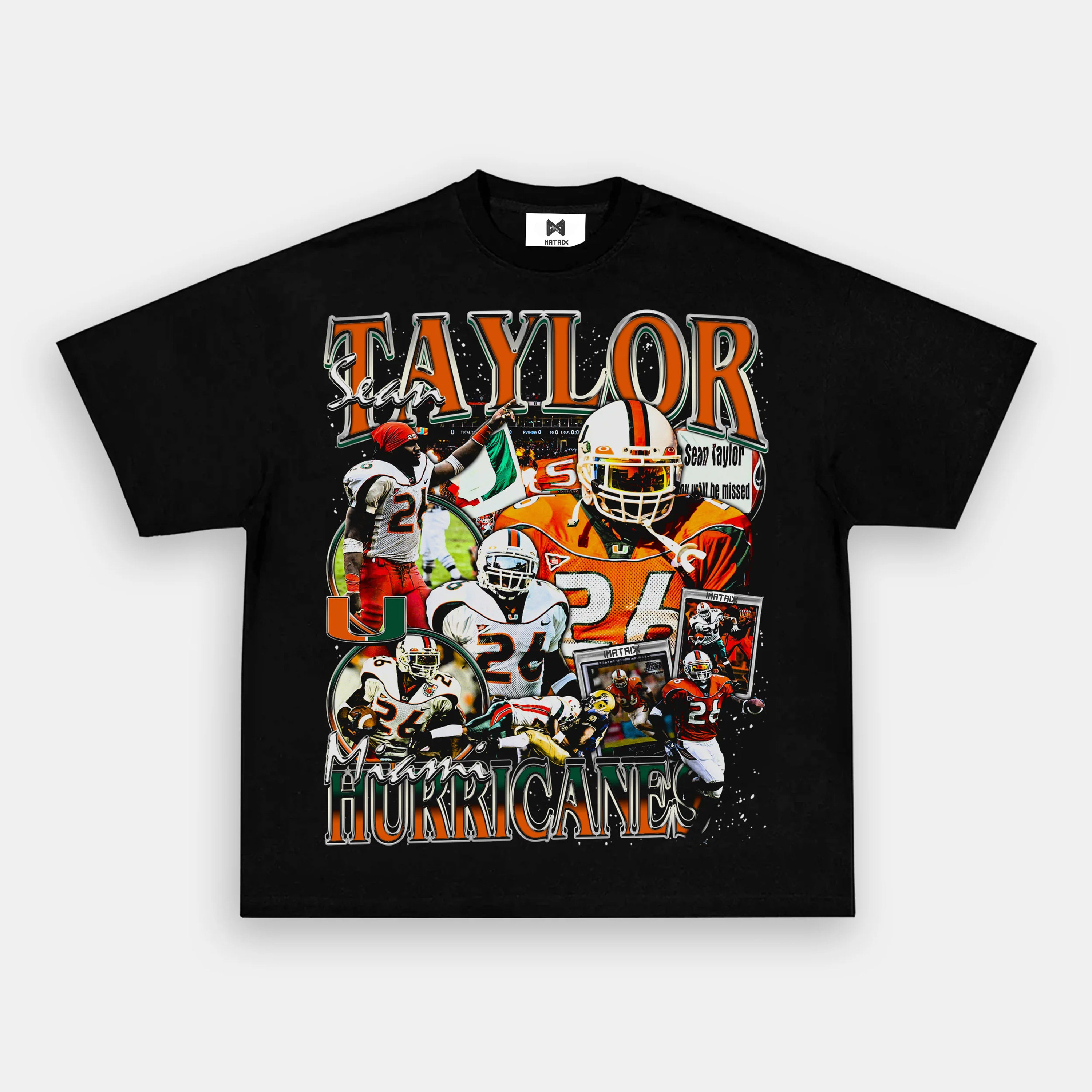 無限矩陣imatrix美式短袖t恤复古男宽松迈阿密水牛纯棉圆领重磅